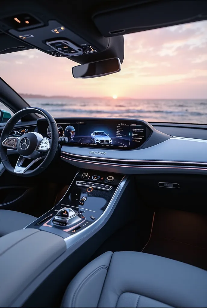 2025 Mercedes Benz Mythos interior view dashboard