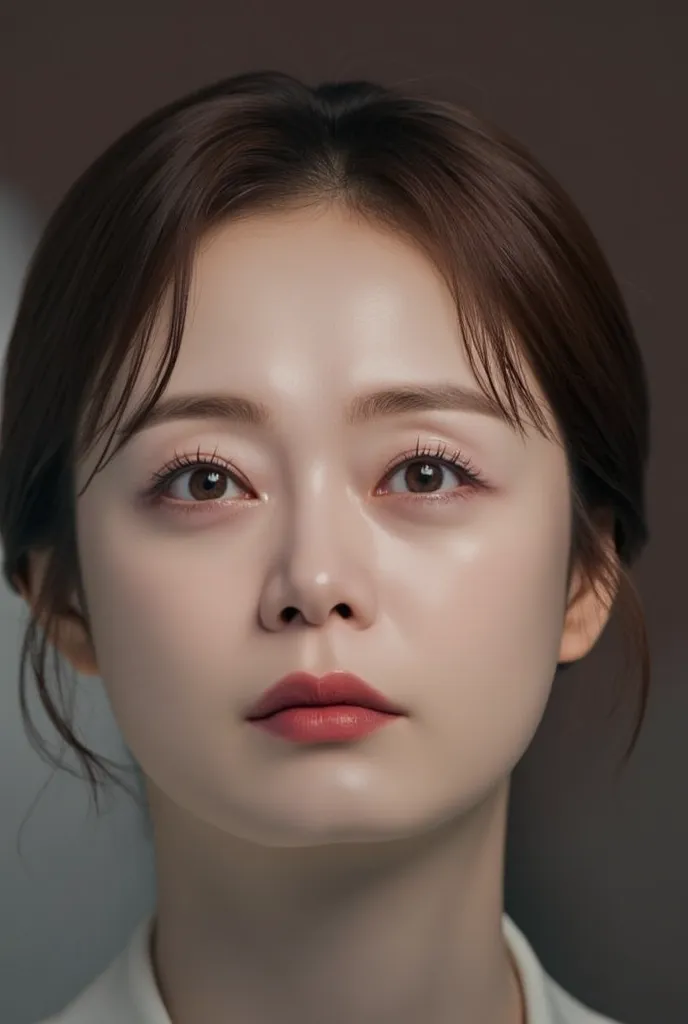 Generate me a crying sick Jeon So Min