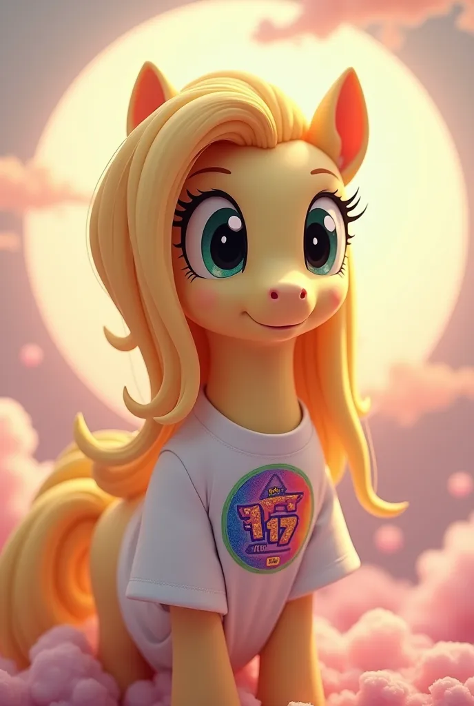 Fluttersht from my little pony wearing NCT 127 t shirt mercy