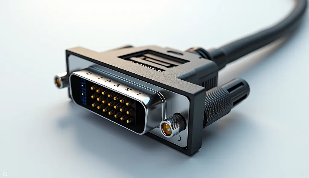 GET THE DVI PORT CABLE STRUCTURE REALISTIC