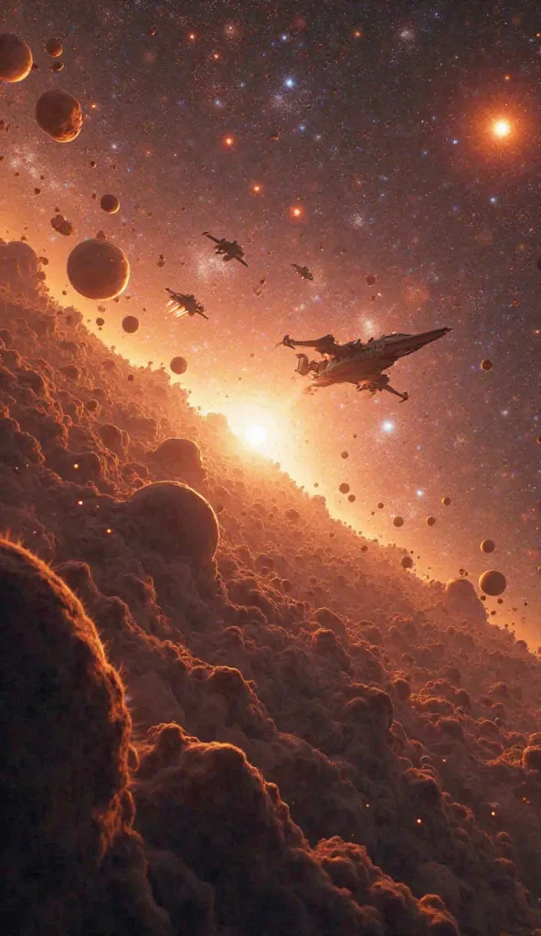 A Type 3, civilization using the energy of every star in the galaxy. The scene shows a fleet of spaceships collecting energy from, stars with 4K details that highlight the magnitude of the technology and the beauty of the galaxy.