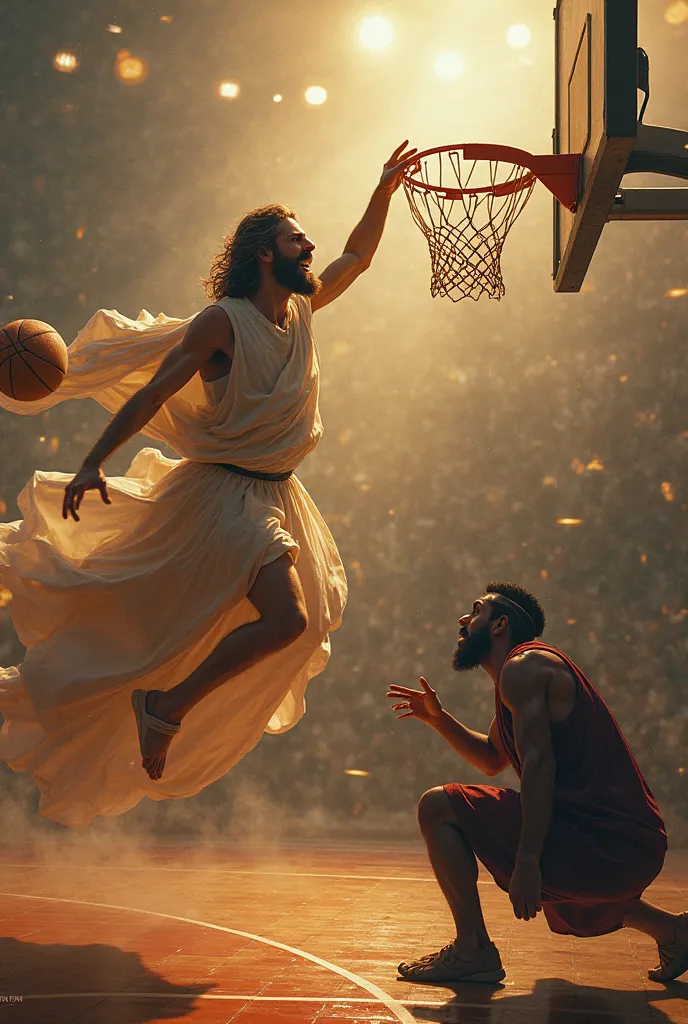 Jesus does Posterize Dunk and Diabo