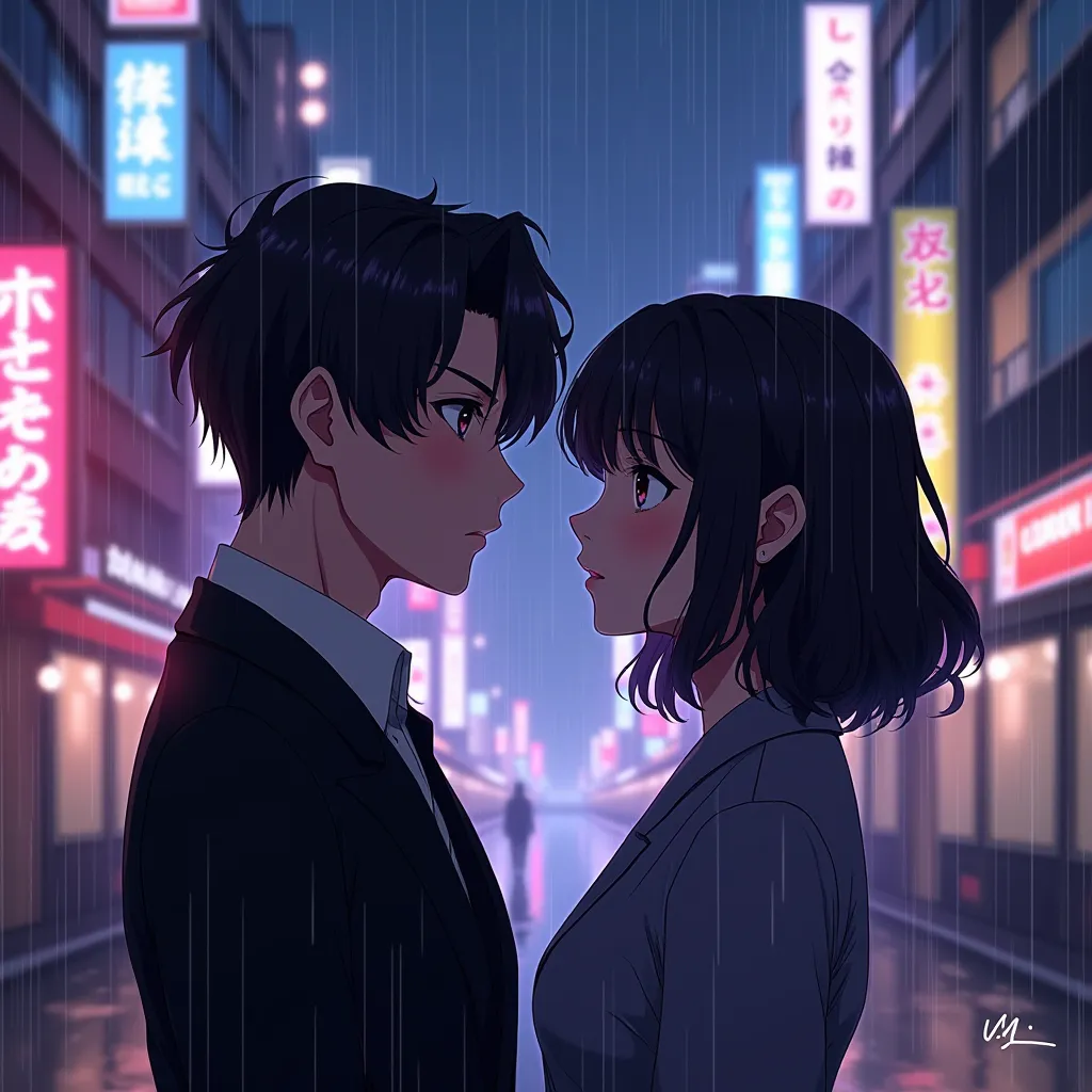 Love Drama Romantic Mature Cartoon Purple Japanese Rain
Male Female