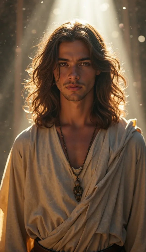 Jesus as a 16-year-old ager. from the waist up ultra realistic 8k HD cinematic premium details