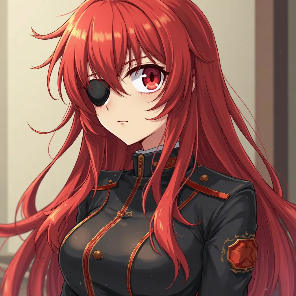 Margit has red eyes with slit pupils, and long red hair that goes past her waist (some would consider her hair to be 'fiery' in appearance as a result as well). She mainly uses her military uniform. Margit has an eye-patch covering her left eye to restrict...