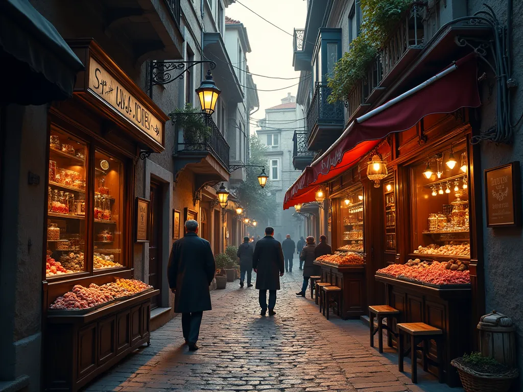 Imagine walking through the narrow and stone-paved streets of old Istanbul. On either side of the road, selling sweet cherry and rose sorbet. Many of these houses, darkened but still elegant, it attracts attention with its delicate embroidery. Some of them...