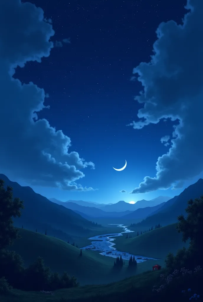 Beautiful night scene