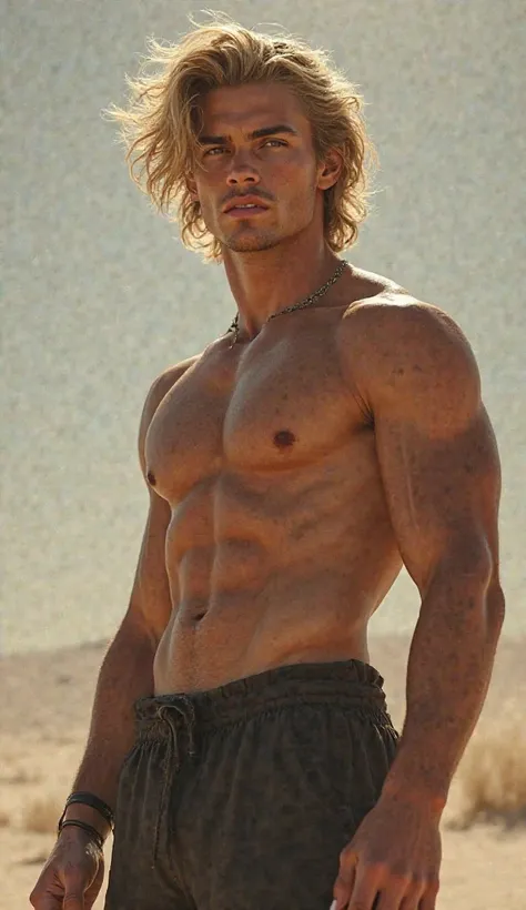 Raise a 17-year-old, very strong,  big blond hair... Play 17-year-old Brock O'Hurn