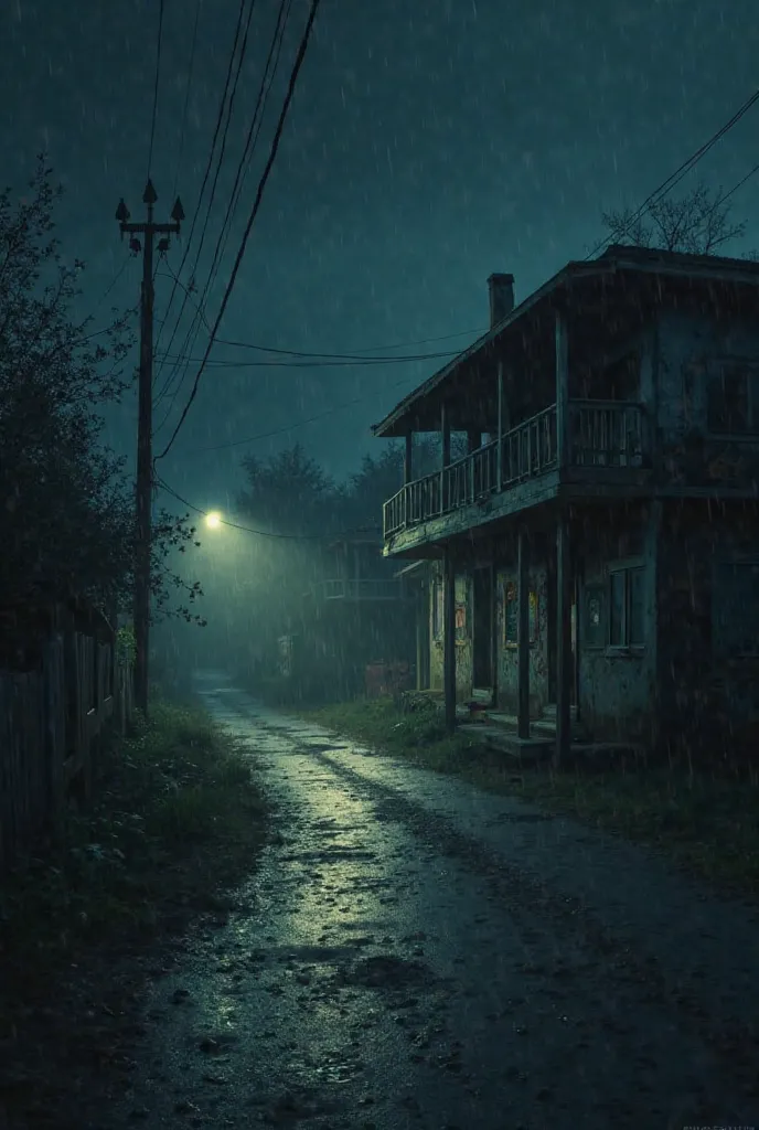 The Scary Inn

In the darkness of the night, the headlights of the car were casting light on the deserted road. Four friends—Ali, Sarah, Fahad, and Noor—were returning from a fun trip when suddenly it started to rain heavily.

"Dude, it seems we will have ...