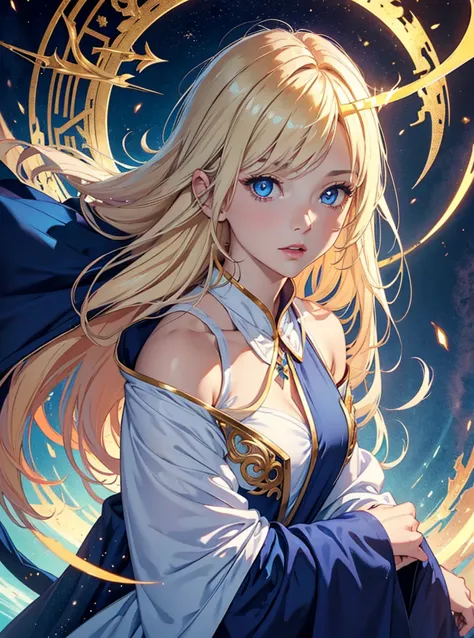 (FANTASY COLORING, SHIMMERING PALETTE, HEAVENLY LIGHTING, 8K DETAIL QUALITY))
((masterpiece, best quality, uhd, detailed, detailed eyes)), (1girl, anime girl in the heaven gate, divine, dragon horn),(mature), (solo, upper body, half body, portraits), (fema...