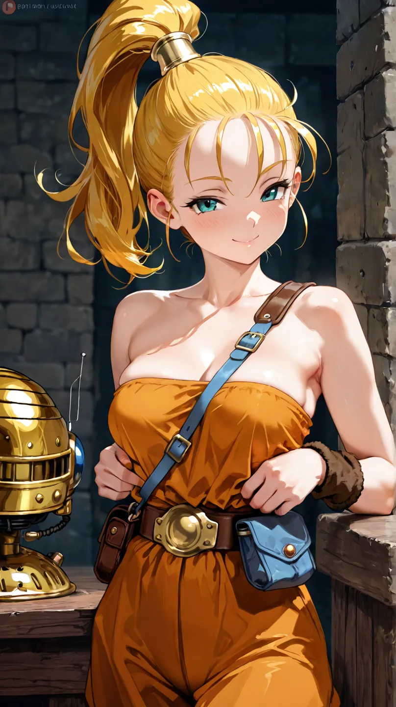 1girl, marle from Chrono trigger, Lucca from Chrono trigger, slender, multi panel, kiss, seductive smile,  masterpiece, medium breasts, 8k, best quality, amazing quality, detailed background, intricate details