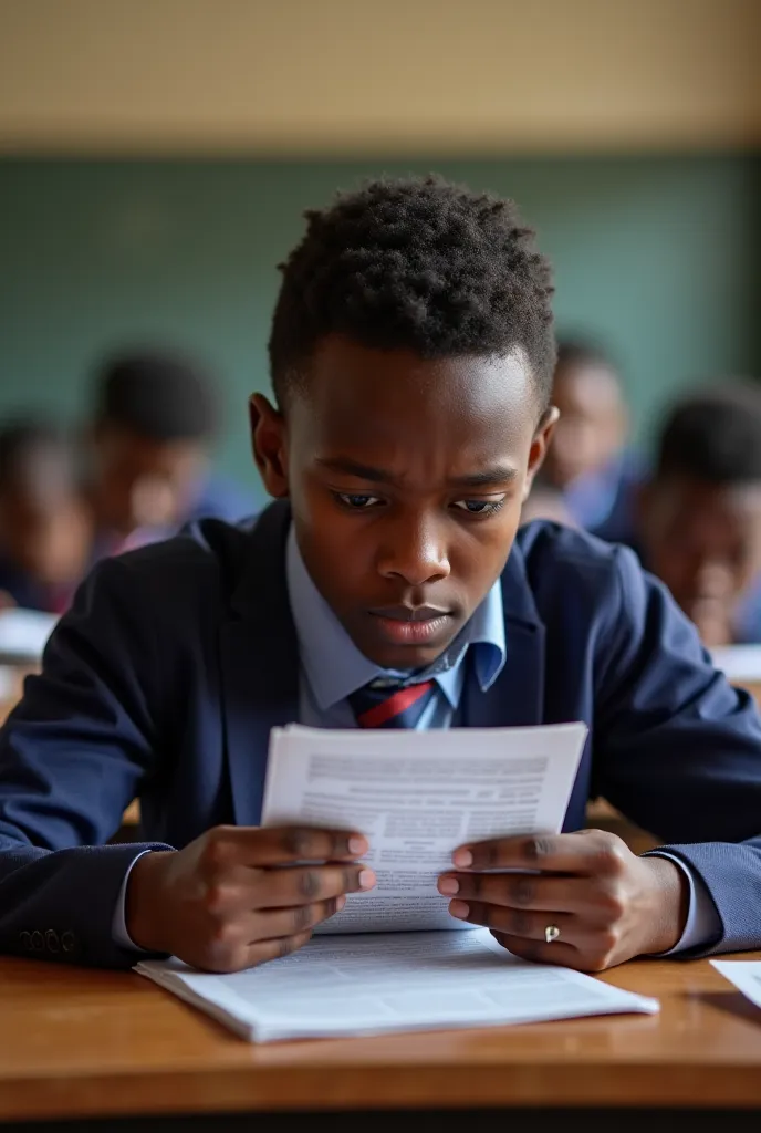 Chapwa secondary school form four student cheating in examination