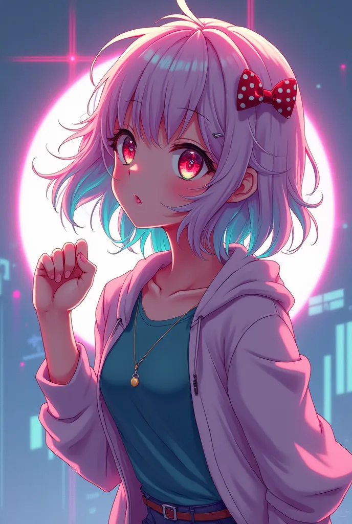 image for TikTok profile picture for an anime video channel