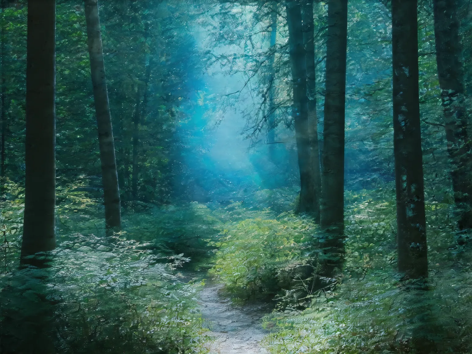 A beautiful forest, a dreamy landscape, an atmosphere that doesn't seem like it's a world, and it's such a beautiful forest landscape that anyone can fall in love with it.