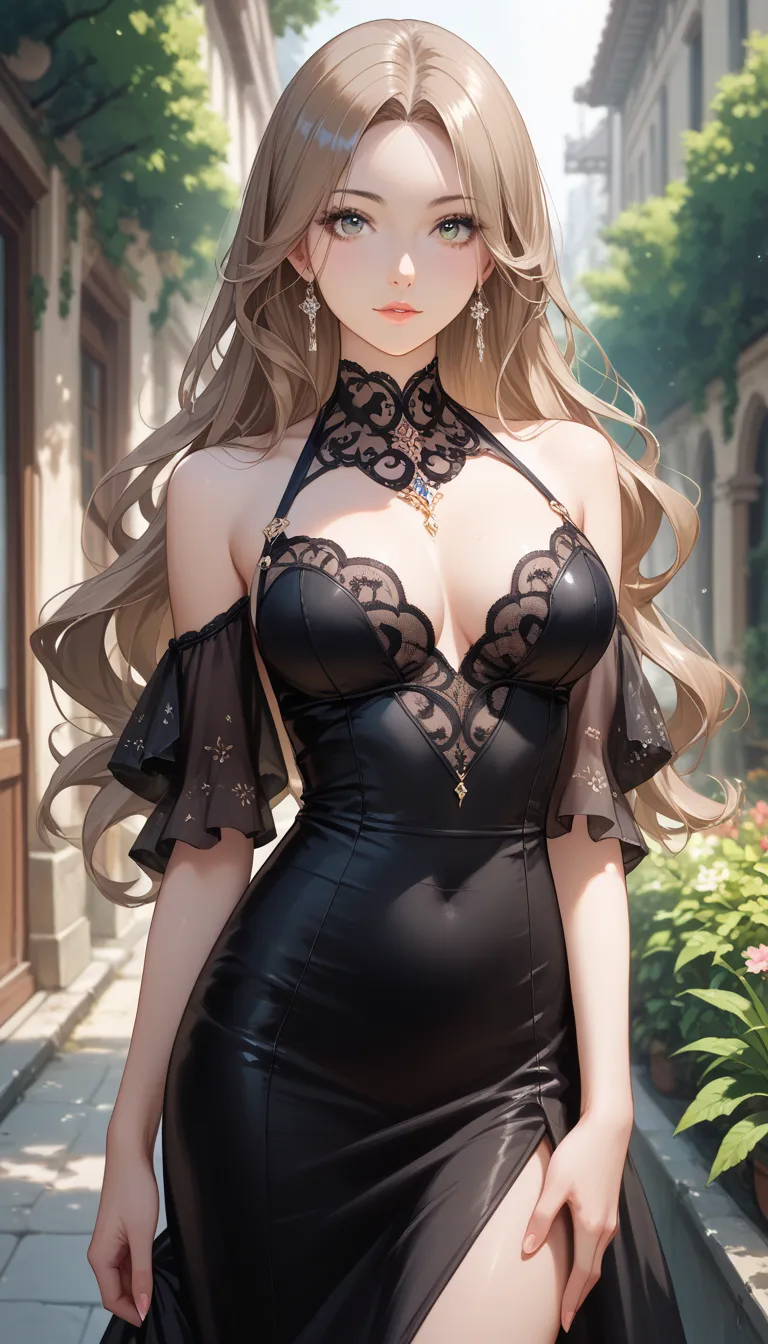 masterpiece, best quality, ultra-detailed, 8k, intricate details, わきDownを見せない, Down, no background, becomes transparent when you stare {x}, PE, front view, cowboy shot, Perfect and Beautiful Face, beautiful breasts, ( Read more), slim, lightbrown long hair...