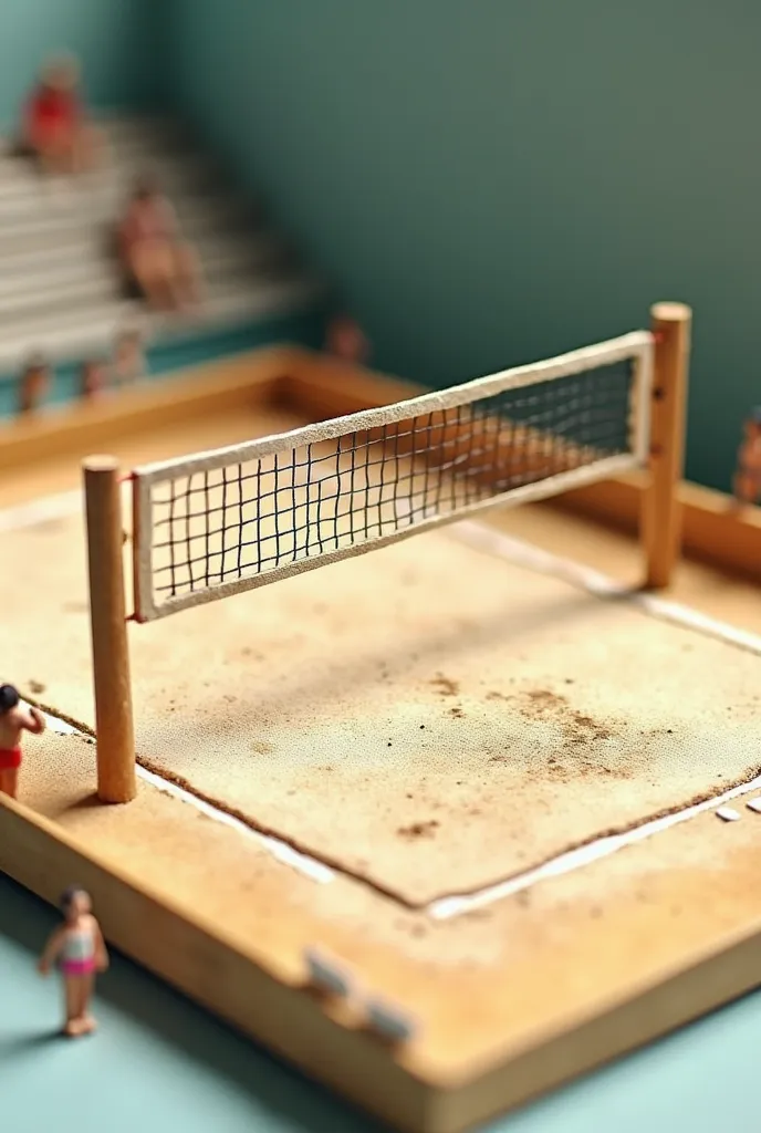 On a ¼ illustration board, create a miniature of volleyball court.

The miniature must show or illustrate the different equipment and facilities of volleyball and its PARTS, MEASUREMENT and DIMENSION.

Each group has the freedom to choose if it is indoor (...