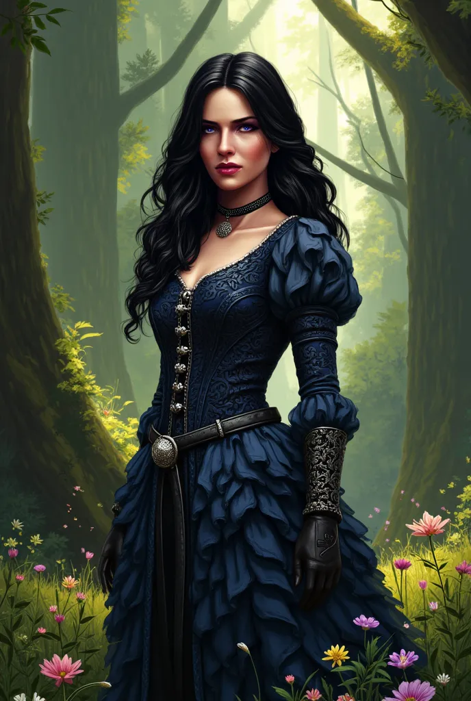 yennefer in wild, she is beautiful