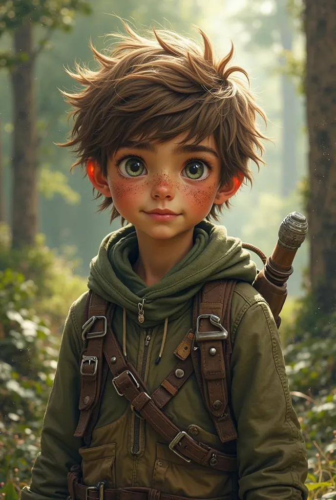 Liam is a  boy with a wild mop of brown hair and a perpetual smudge of dirt on his cheek. He’s always been the first to climb the tallest tree, explore the darkest caves, and dream of faraway lands. His curiosity is boundless, but his impulsiveness often g...