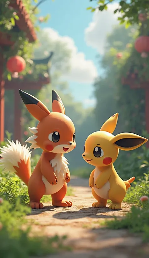 Pokémon's lucky、Realistic like a live-action movie