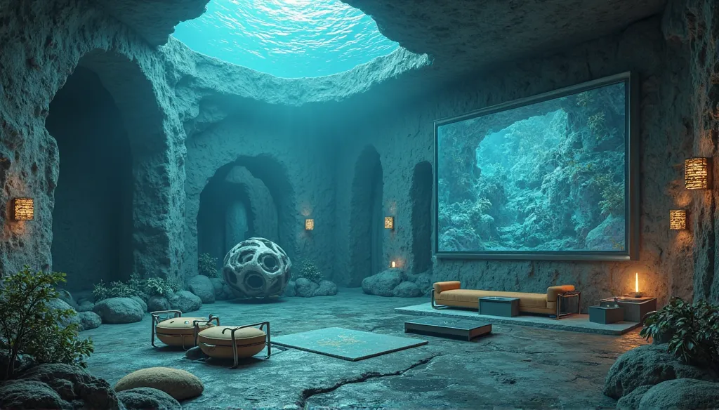 Help design a room inside the museum, a doomed civilization zone, with an exhibition that tells the story of an underwater civilization to several points according to the story. There is ar vr, there are maps and 3D models simulating a large ancient civili...