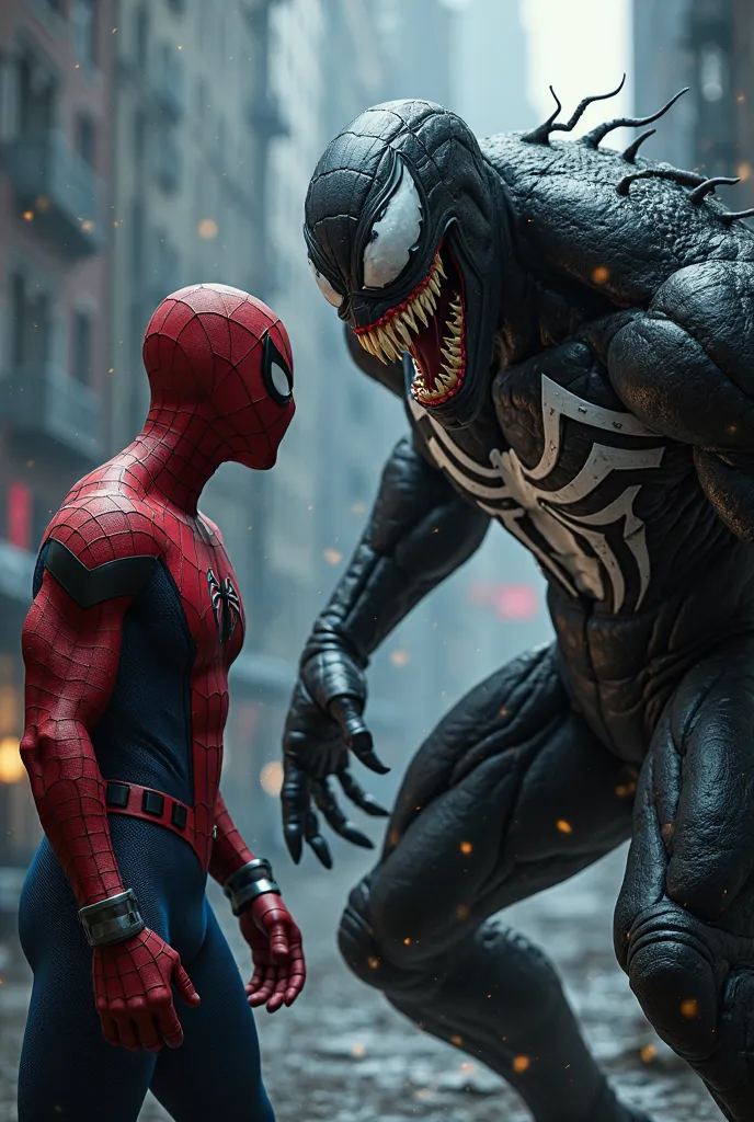 Spider man and venom thumbnail for YouTube