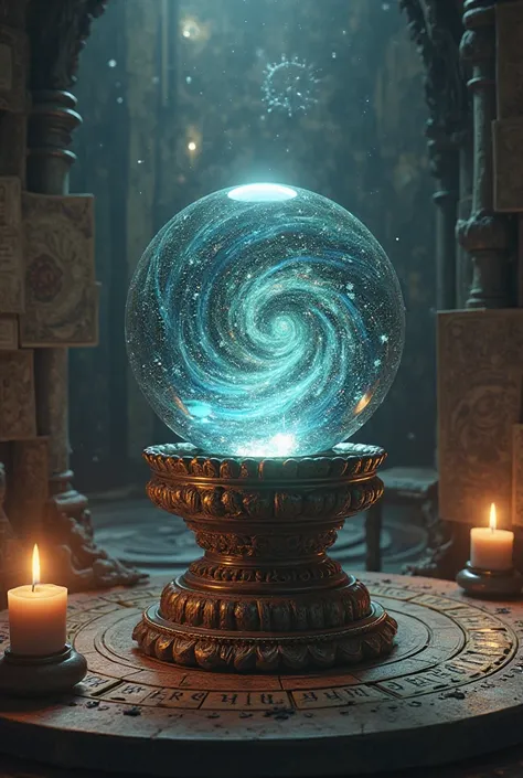 crystal ball, astrology , universe