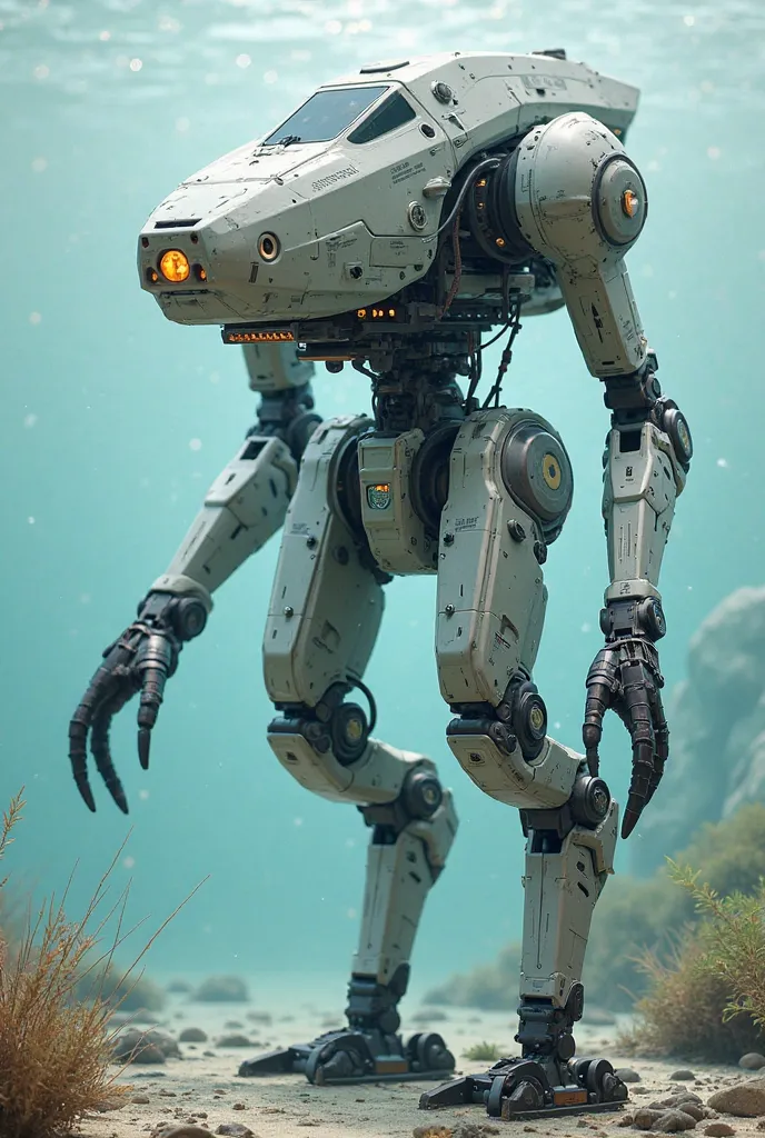 a scientific robot that is both aquatic and terrestrial 