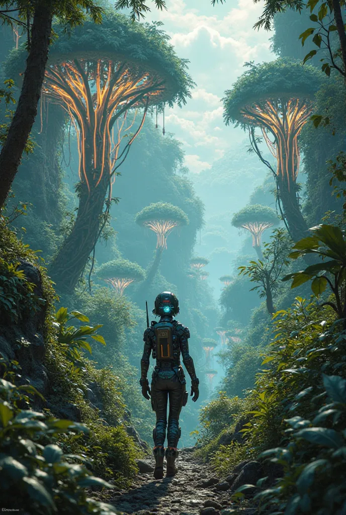 Sci fi jungle 