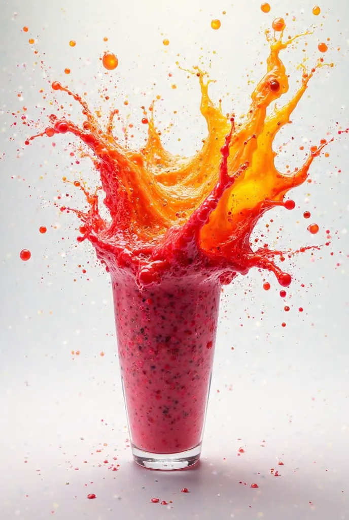 Eploded smoothie 
