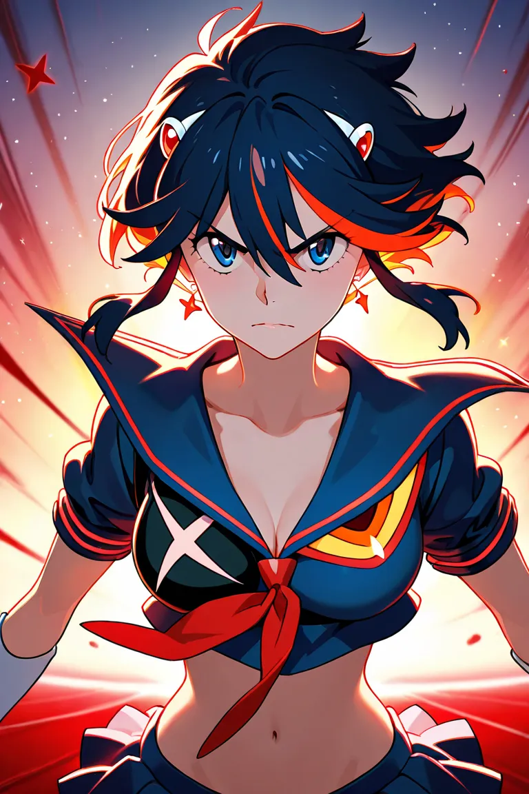 fused character, ryuko matoi (kill la kill), and sailor moon