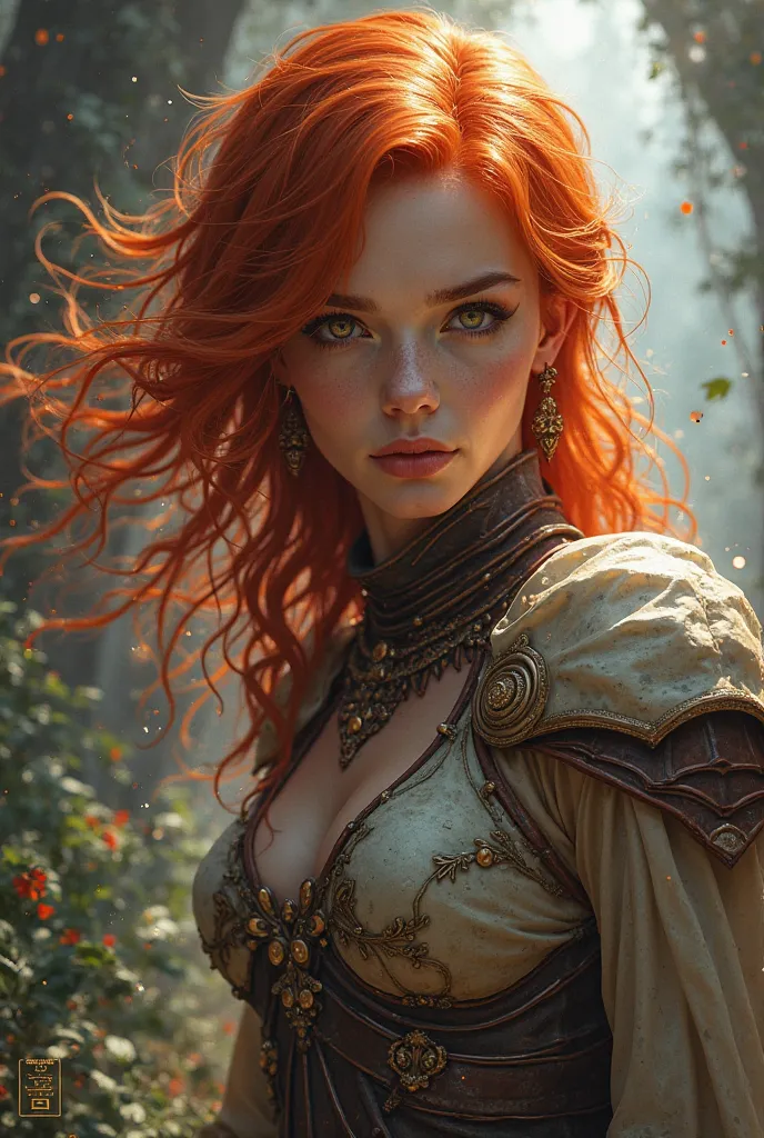 Red-haired role-playing character