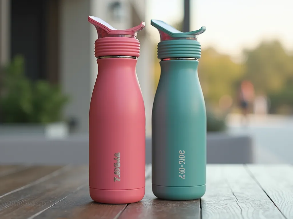 Personalized Squeeze Water Drinking Bottle