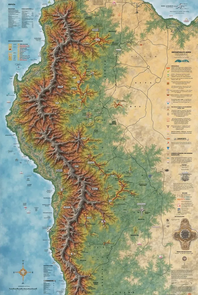 Create a map of the ecoregions of the More ethnic group of Bolivia 