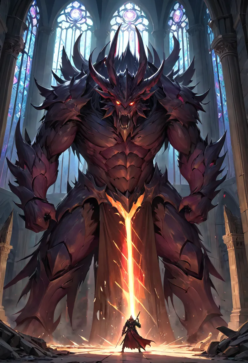 Voraxus the Shadowlord: Voraxus' eyes widen with a flash of alarm as the creature surges towards him. He attempts to raise his sword in defense, but the creature's claws find their mark, severing his hands with a spray of dark ichor.

The Shadowlord's agon...