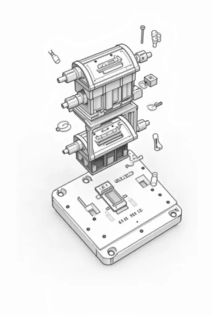 Drawing technical drawing of detail No. 16