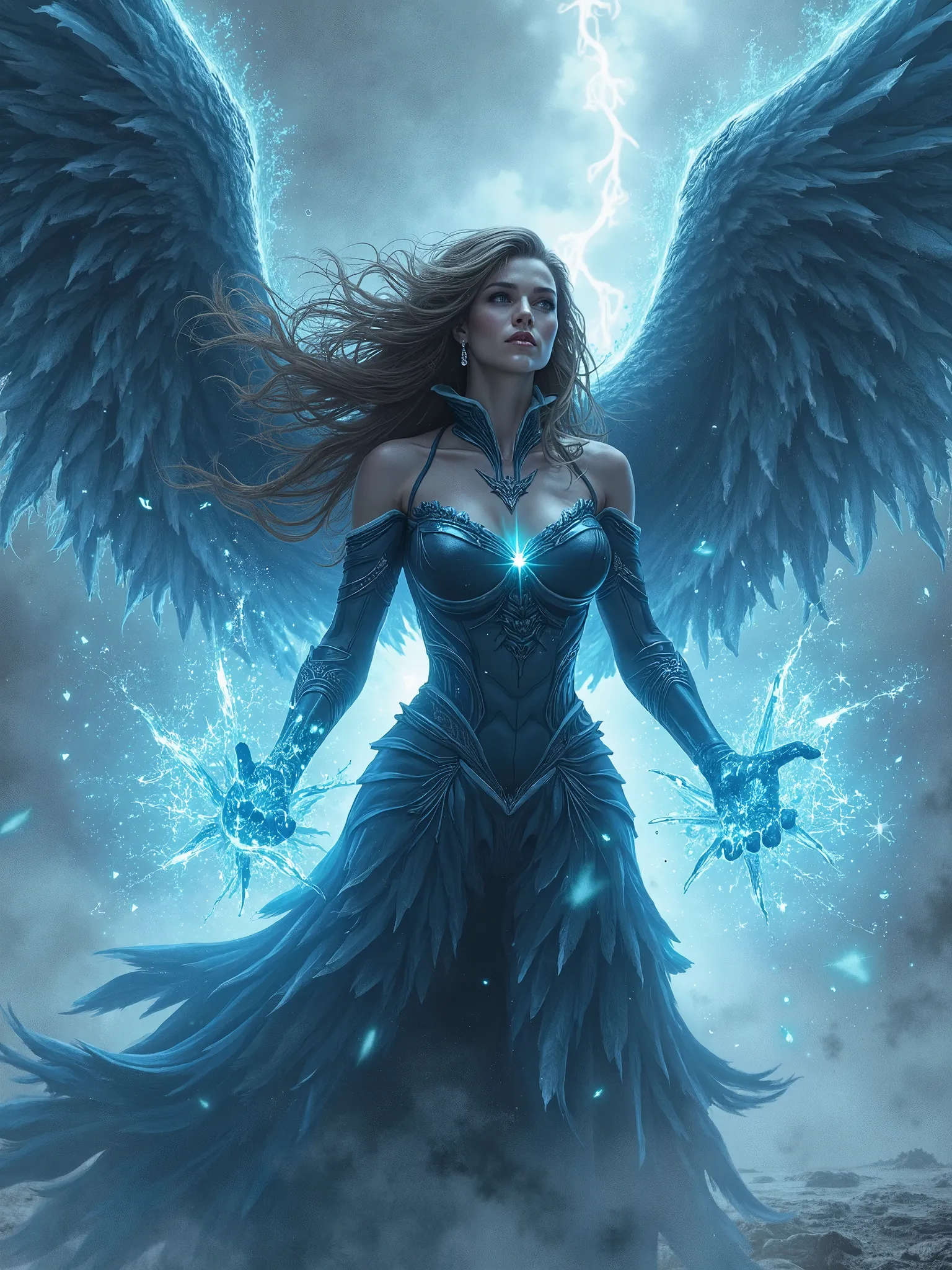 Female Dark Phoenix With biggest breast Absorbing the darkest power of icey cold solo flare into her body unleashing it Towards. Her enemy As she struggles To free herself With 2 icey cold solo flair female guardians at her side with ther icey cold solo fl...