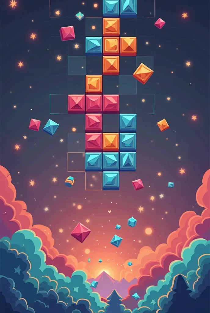 The game features geometric shapes known as tetrominoes, which consist of four
squares each. These shapes fall from the top of the screen, and players must
manipulate them to create horizontal lines without gaps. When a line is completed, it
disappears, al...