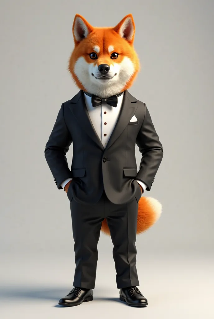 Shiba Inu, Wearing a tuxedo