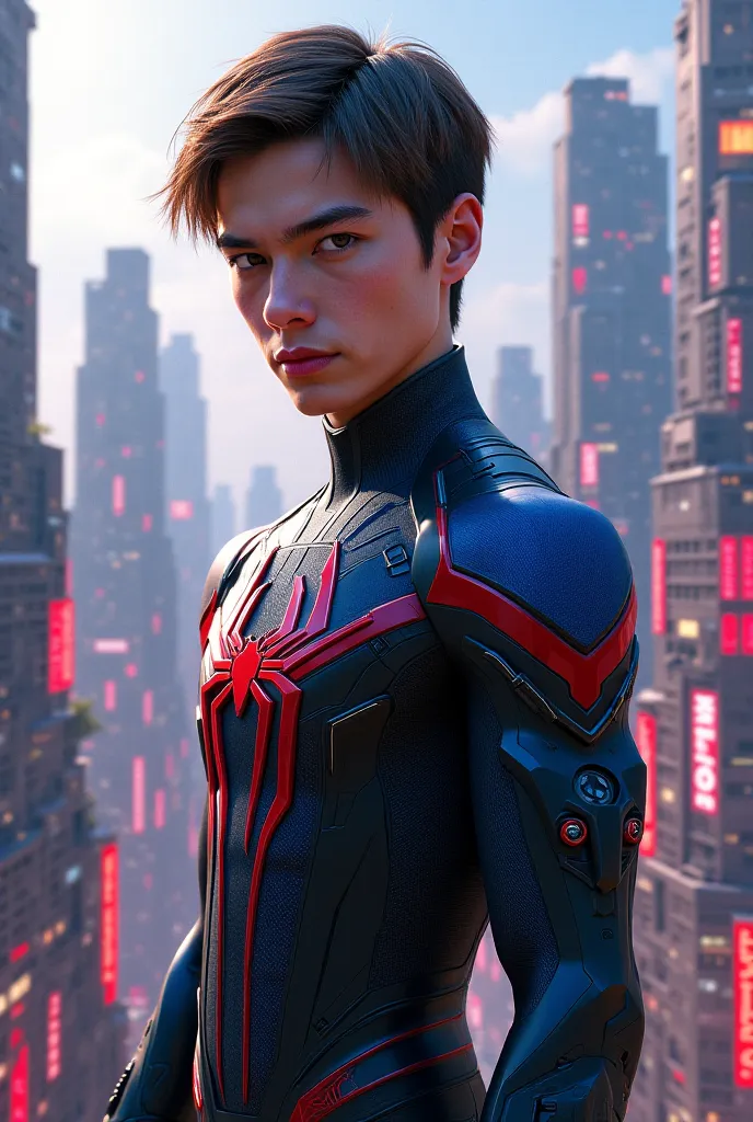 Spiderman 2099 without mask