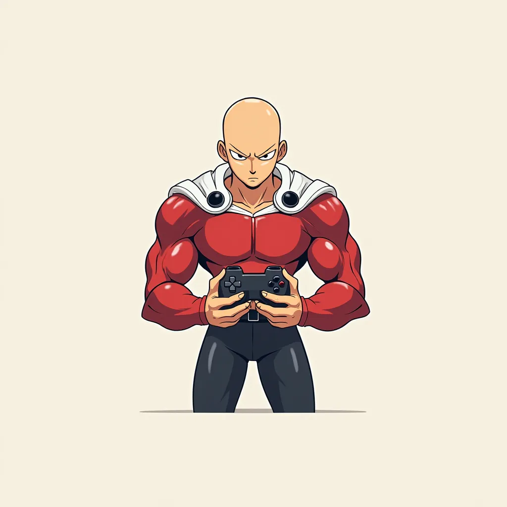 
Logo of a gamer with a gamepad, gamer looks like Saitama from onepatchman, game and the signature below "Chateau-de-Zadrote"