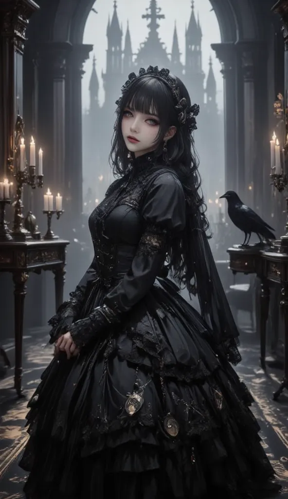  gothic lolita girl 