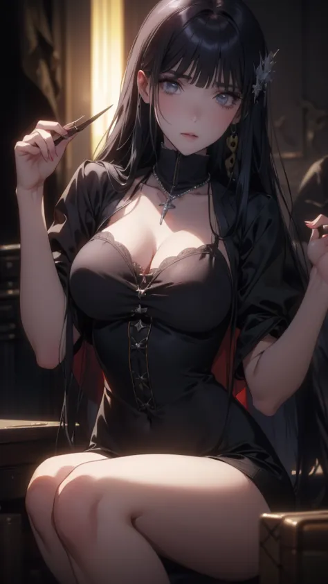 Chest, Big Breasts, rich, elegant,  attractive, , NFSDW, NFSDW, best quality, masterpiece. (Cinematic Digital Art: 1.3), high quality, masterpiece, 最high qualityの, Super Detail, illustration of a woman with a penis , [4K Digital Art]、 lndswgnr, (sharp conc...