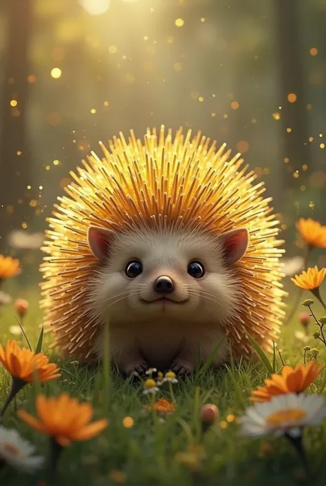 Golden-spined hedgehog