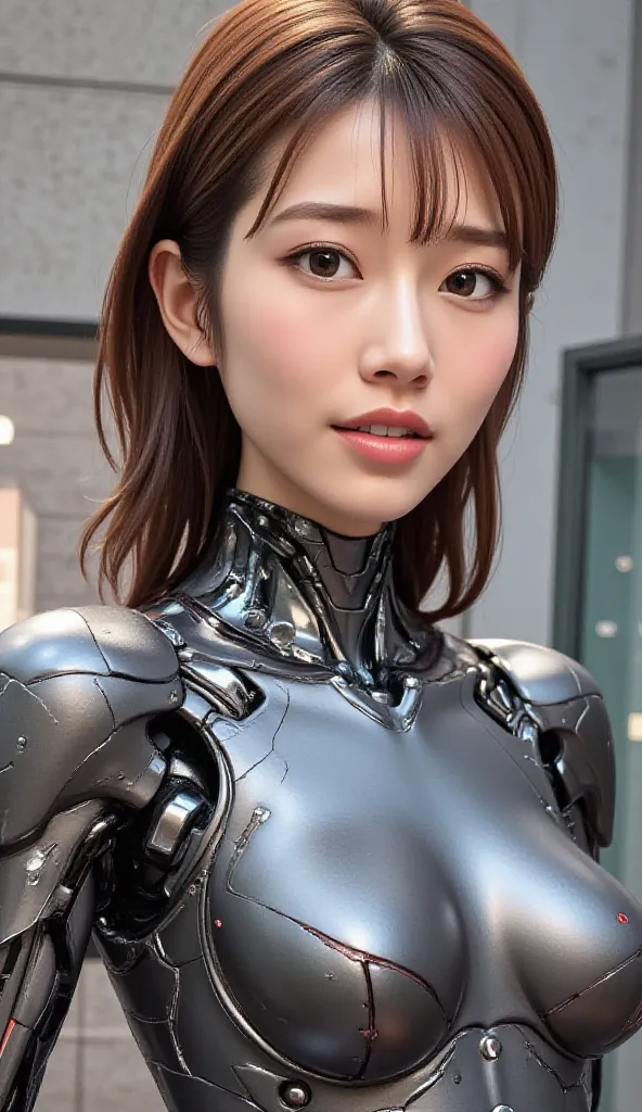 
textured skin, Super Detail, advanced details, high quality, best quality, High Resolution, 1080P,  hard disk, beautiful,( cyborg),beautiful cyborgの女性,メカ cyborgガール,BATTLE MODE,Girl with a mechanical body,You can fire missiles from the chest,you can shoot ...