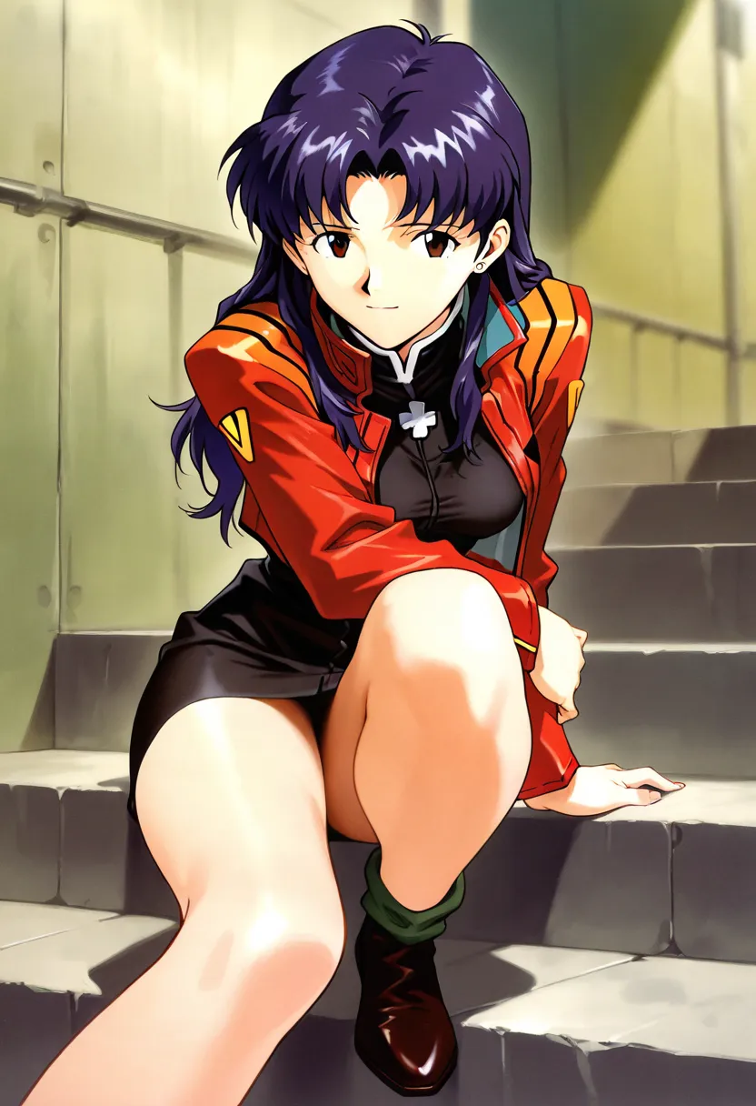 evangelion，　Katsuragi Misato，uniform