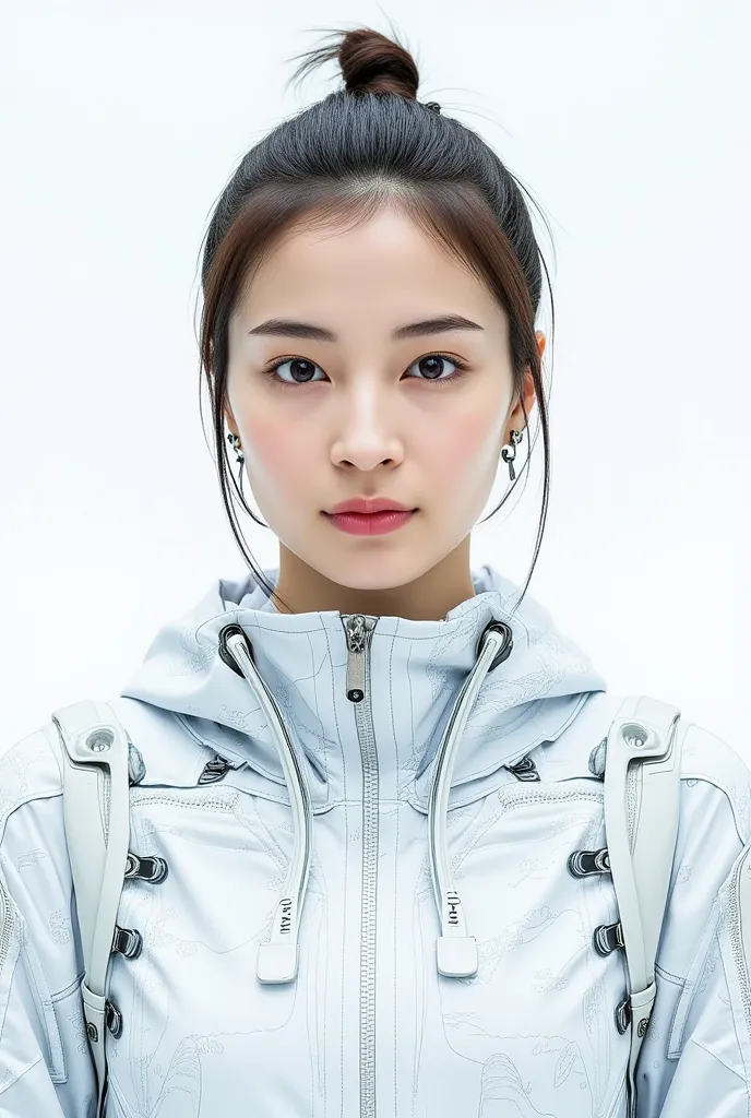 android girl blueprint, (masterpiece:1.2,  excellent quality, Mirror-like, cinematic experience, photorealistic:2.0, RAW photo:2.0, very detailed), 8k, wallpaper, (Use holograms to display blueprints:2.0), (beautiful woman:2.0), Female Cyborg, white metal ...