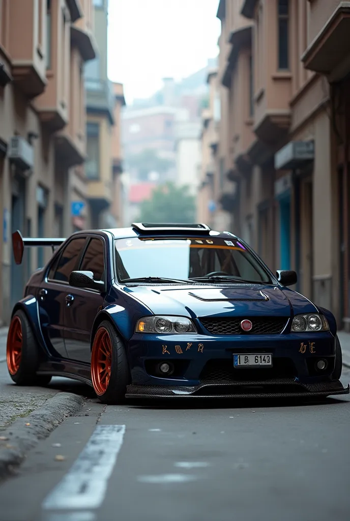 2004 Tofas Fiat Albea widebody kit 