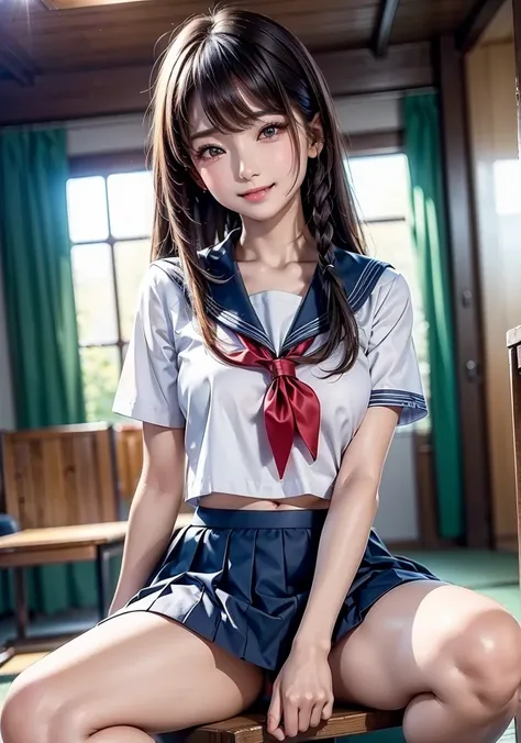  masterpiece, 1 Beautiful Girl, meticulous eyes,  Uniform eye size, Purebred face_v1, Top Quality, Ultra High res, (Reality: 1.4), Japanese, Korean, very beautiful, Beautiful skin, slim， is very sexy, (超Reality), (High res), ( 8,000), (Very detailed),  det...