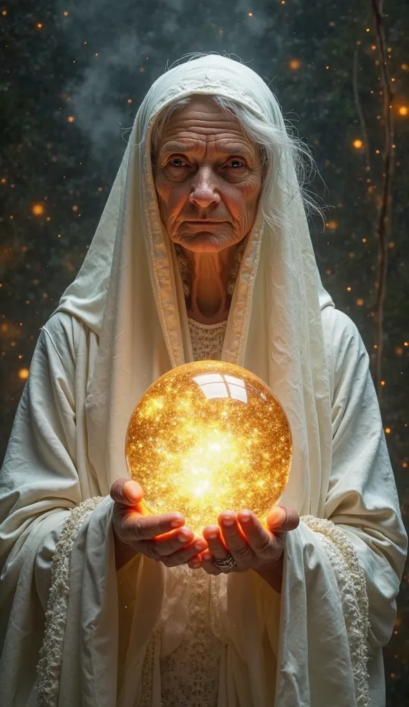 alchemy(  old woman in white robes and eyes like stars) applauded . " You have learned a lot in a short time . Remember,  matter is dynamic , always in constant change .  And you have the power to understand and manipulate those changes". Crystal Ball 