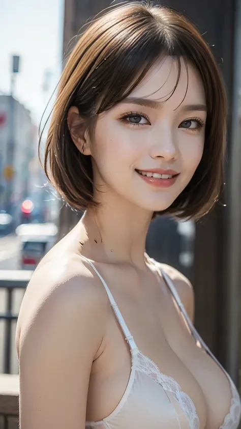 (8k, Realistic, RAW photo, best quality:1.4), Japanese, (female 1 person), (sexy lingerie:1.3), Facial beauty, (Realistic Faces), (Realistic eyes), beautiful eyes, (Realistic Skin), beautiful skin, (Big Breasts:1.6), ultra-high resolution, very detailed, G...